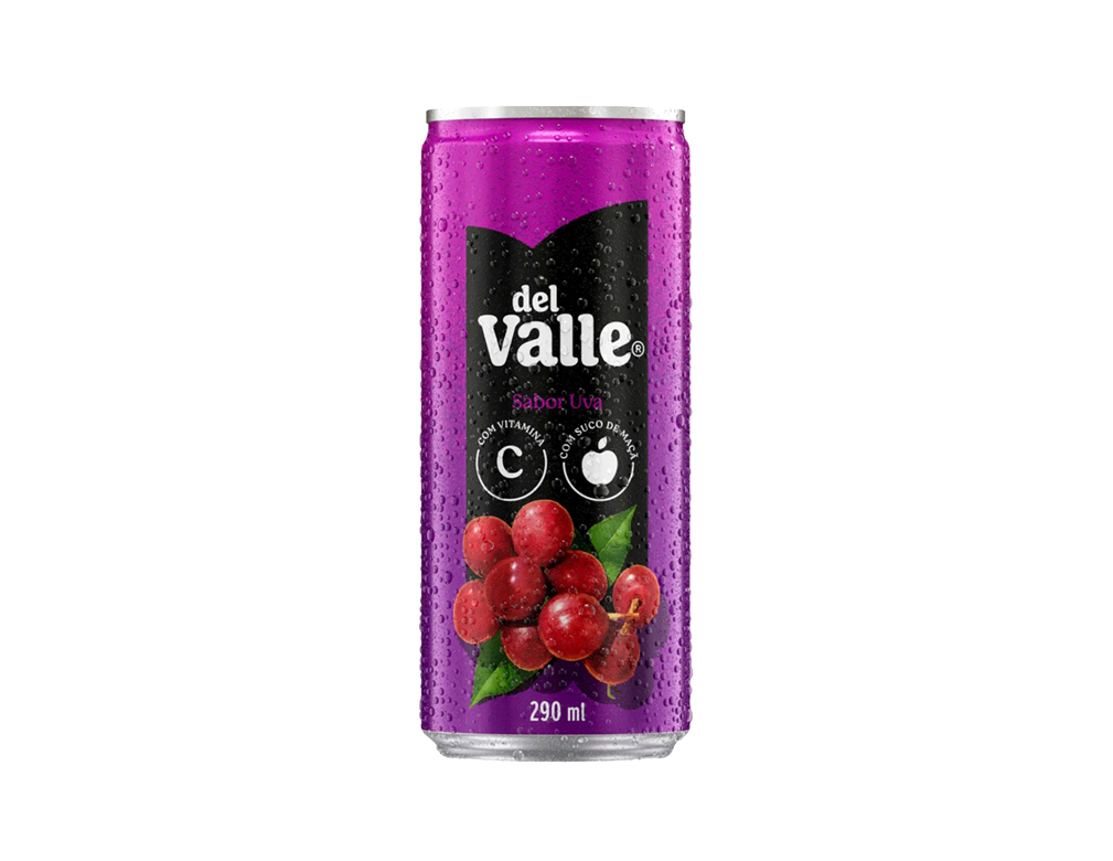 SUCO DEL VALLE UVA LATA 290 ML (PCT 6 LT)